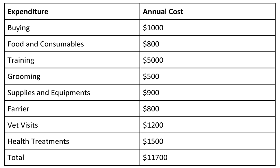 Donkey Annual Cost